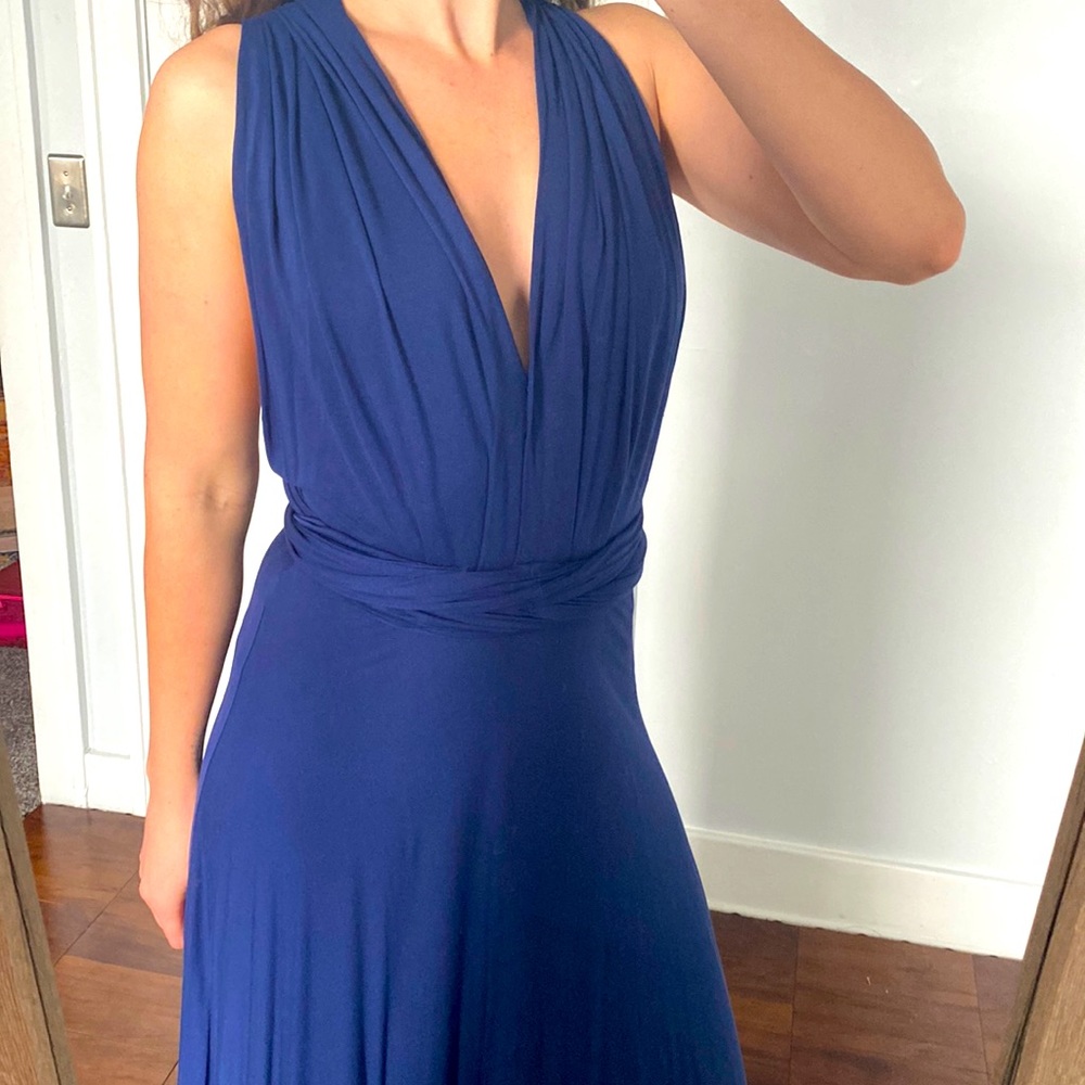 Royal Blue Bridesmaid Dress
